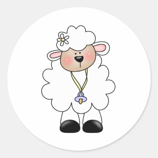 ZOLLBLAU RUNDER AUFKLEBER (Vorderseite)