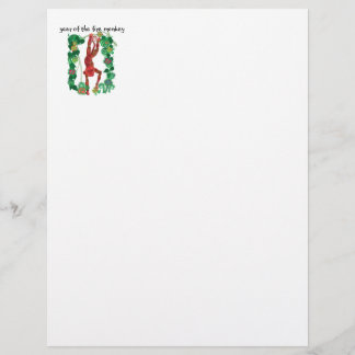 Zollbriefkopf des chinesischen Feuermondes 2016