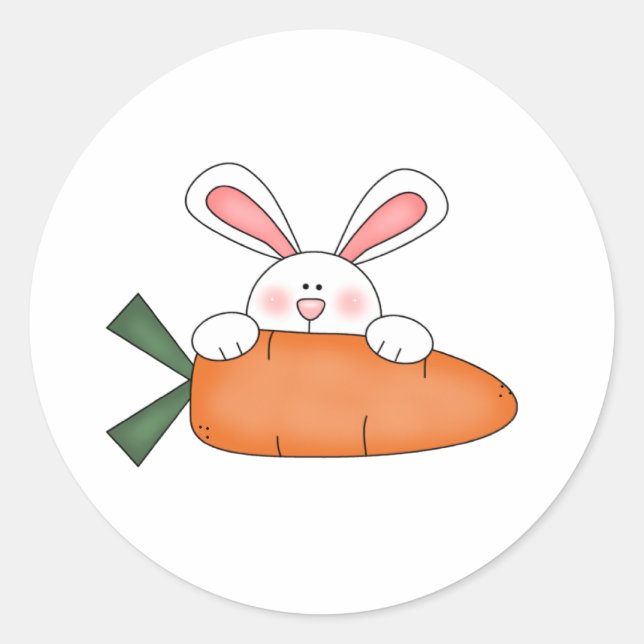 ZOLLBUNNYCARROT RUNDER AUFKLEBER (Vorderseite)