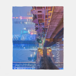 Zolldecke für Shanghai Financial District Fleecedecke