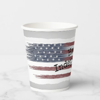 Zollfahndungsbecher des Tagesflugzeugs "Unabhängig Pappbecher