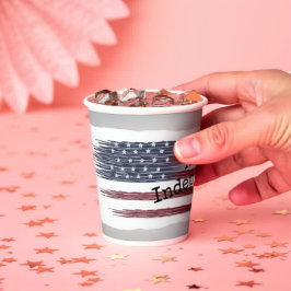 Zollfahndungsbecher des Tagesflugzeugs "Unabhängig Pappbecher