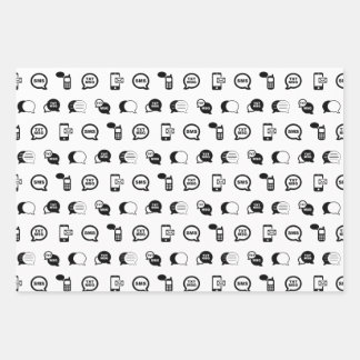 ZOLLFARBE GESCHENKPAPIER SET