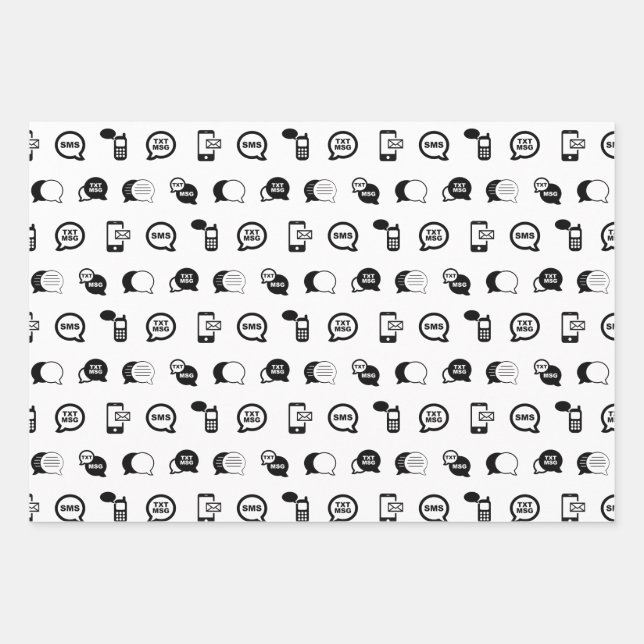 ZOLLFARBE GESCHENKPAPIER SET (Vorderseite)