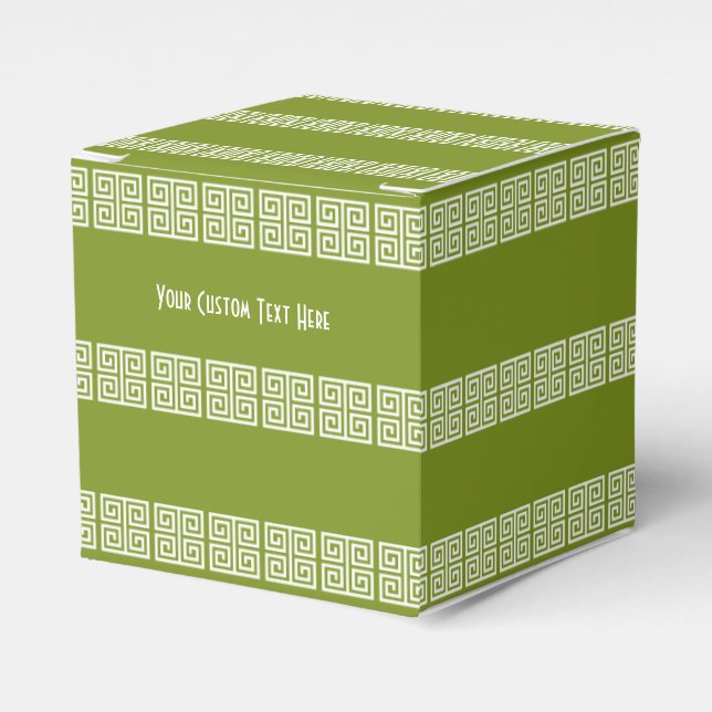 Zollfavorisierungsboxen nach griechischem Muster Geschenkschachtel (Vorderseite)