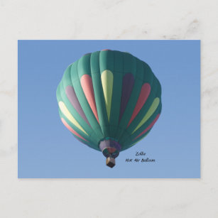 Zollie Hot Air Ballon Postcard Postkarte