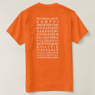 Zollkleidung für U-Bahnen in Helsinki T-Shirt