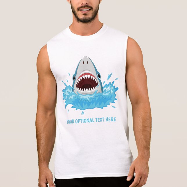 Zollkleidung von Funny Shark T-Shirt (Vorderseite)
