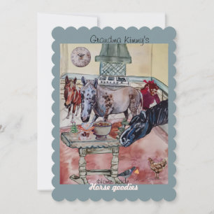 Zollmarke für Pferde Einladung