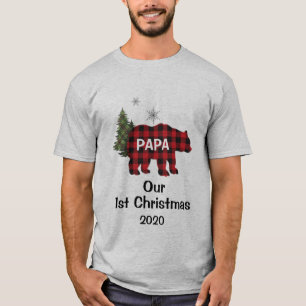Zollpflichtiger Papa-Bär Unser 1. T - Shirt