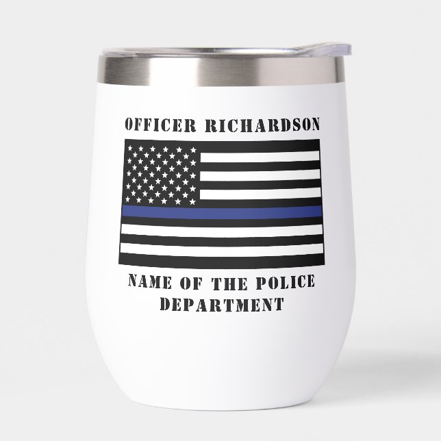 Zollpolizei Thin Blue Line Polizei (Links)