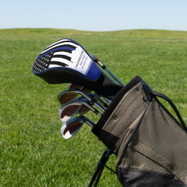 Zollpolizei Thin Blue Line Polizei Golf Headcover