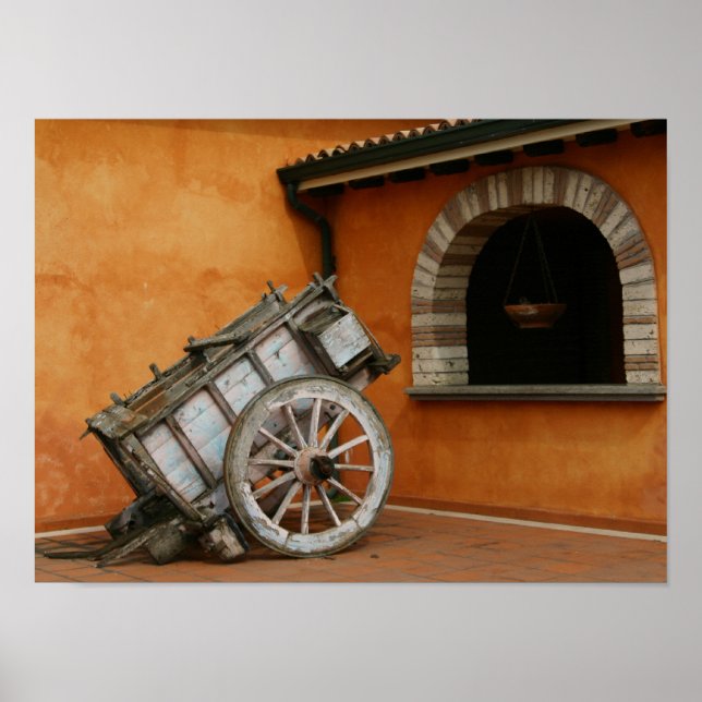 Zollposter "Alte Beförderung" Poster (Vorne)