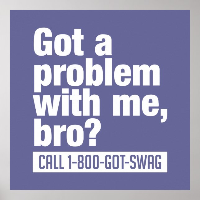 Zollposter der SWAG Poster (Vorne)