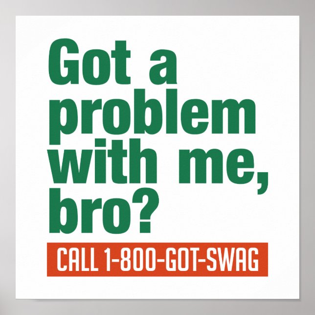 Zollposter der SWAG Poster (Vorne)