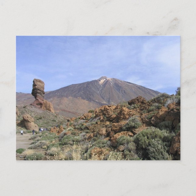 Zollpostkarte El Teide Postkarte (Vorderseite)