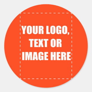 Zollprodukte Runder Aufkleber