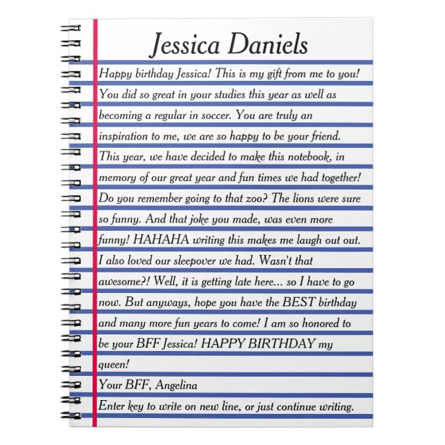 ZOLLRECHTLICHE SCHREIBBOGENMELDUNG mit Kursivschri Notizblock (Vorderseite)