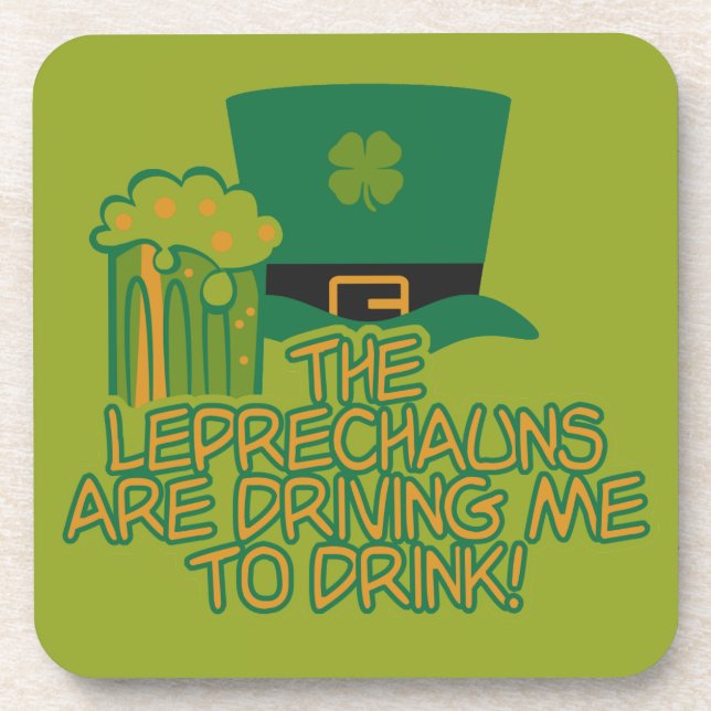 Zollrechtliche Untersetzer von Leprechaun (Vorderseite)