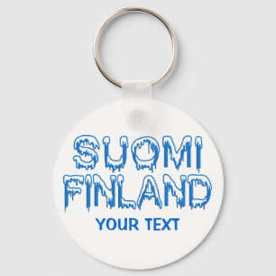 ZollSchlüsselkette Snowy Finland Schlüsselanhänger