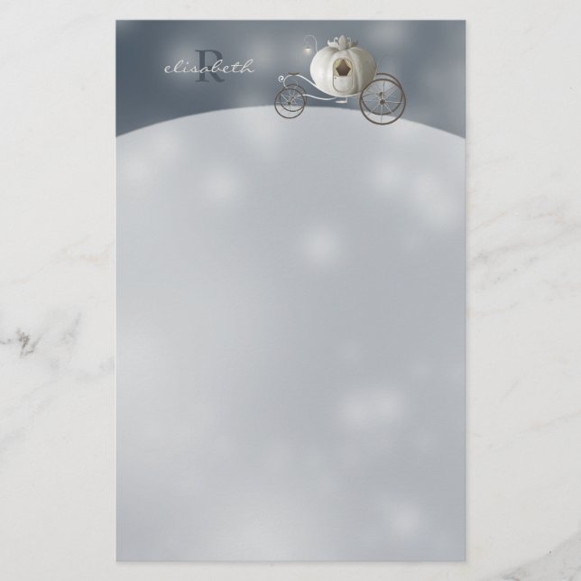 Zollstation Cinderella Pumpkin Briefpapier (Vorderseite)