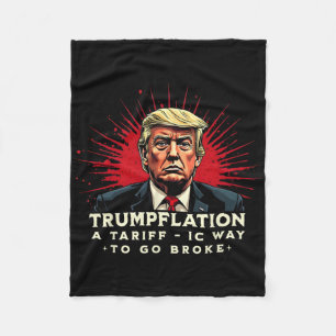 Zolltarife für ihn Sind zum Kotzen Anti-Trump-Zöll Fleecedecke