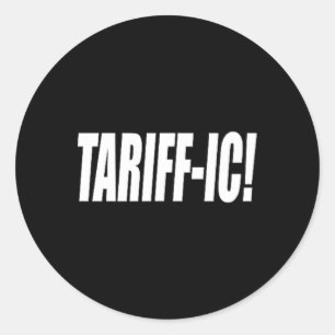 Zolltariflicher Trump Zolltariflicher Fairer Hande Runder Aufkleber