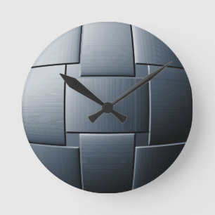 Zolluhr "Ball of Steel" Runde Wanduhr
