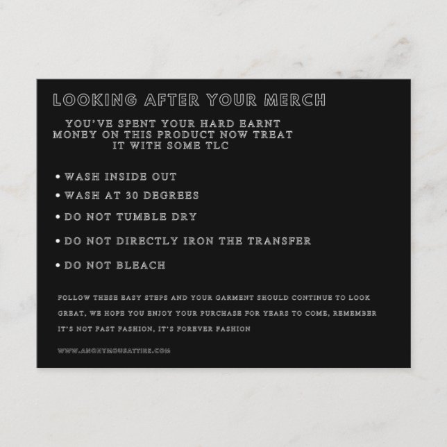 Zollverordnung für Herrn Orkon Einladung (Vorderseite)