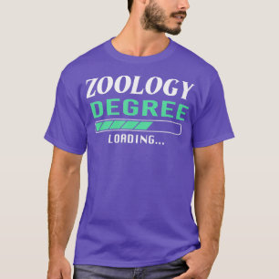 Zology Degree Ladung für zukünftige Zoologen T-Shirt