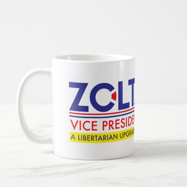 Zoltan Istvan VP 2020 Kaffeetasse (Links)