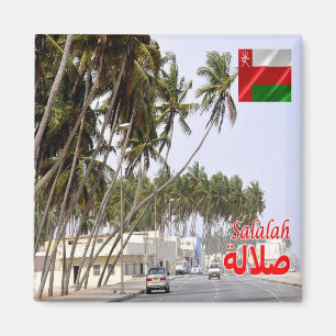 zOM007 SALALAH, Oman, Asien, Kühlschrank Magnet