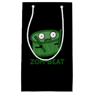 Zom beat Funny Halloween Zombie Drum Pun Dark BG Kleine Geschenktüte