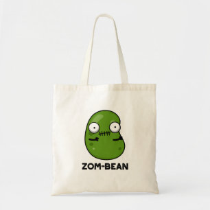 Zom-Bohnen-Funny Halloween Zombie Bean Pun Tragetasche