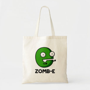 Zomb-E Funny Halloween Zombie Alphabet Pun Tragetasche