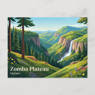 Zomba-Plateau Malawi Postkarte