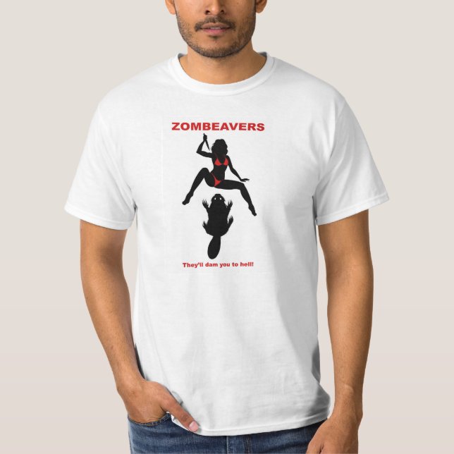ZOMBEAVERS T - Shirt (Vorderseite)