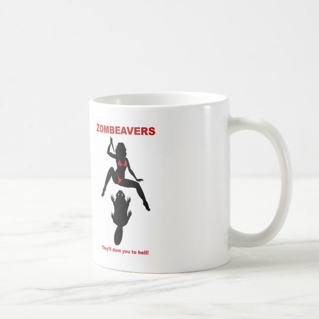 ZOMBEAVERS Tasse (Rechts)