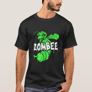 Zombee Halloween Kostüm Coole Biene Zombie Pun Bee T-Shirt