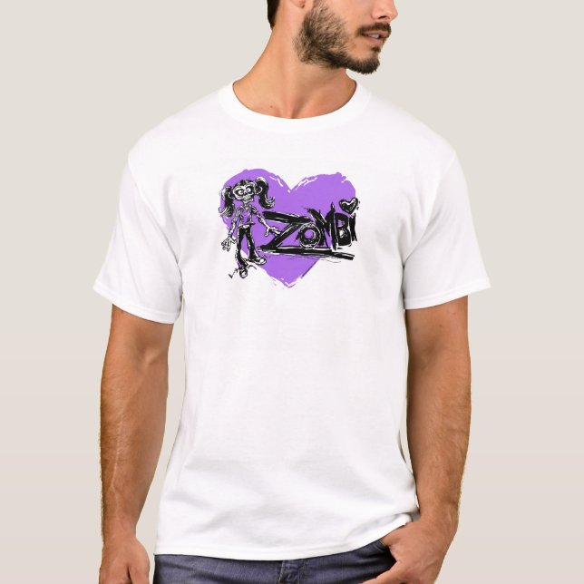 Zombi - Girly Shirt empfohlen (Vorderseite)