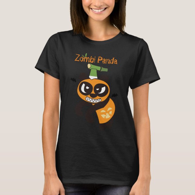 Zombi Panda T-Shirt (Vorderseite)