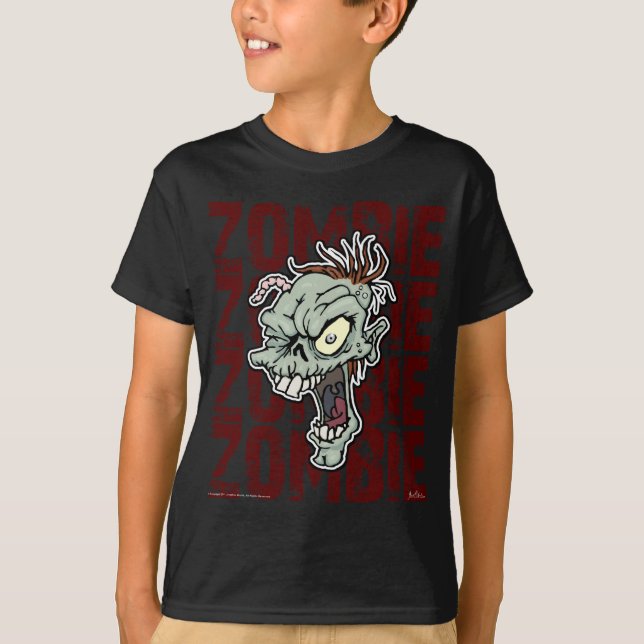 Zombie 001 T-Shirt (Vorderseite)
