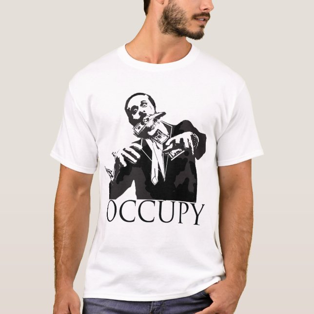 Zombie 1% Menschen-99% T-Shirt (Vorderseite)