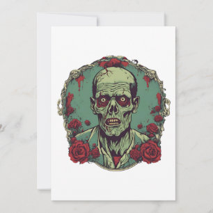 Zombie-Abbildung Einladung