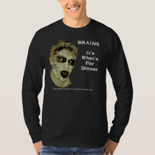Zombie-Abschlussball-Datum - Gehirne T-Shirt
