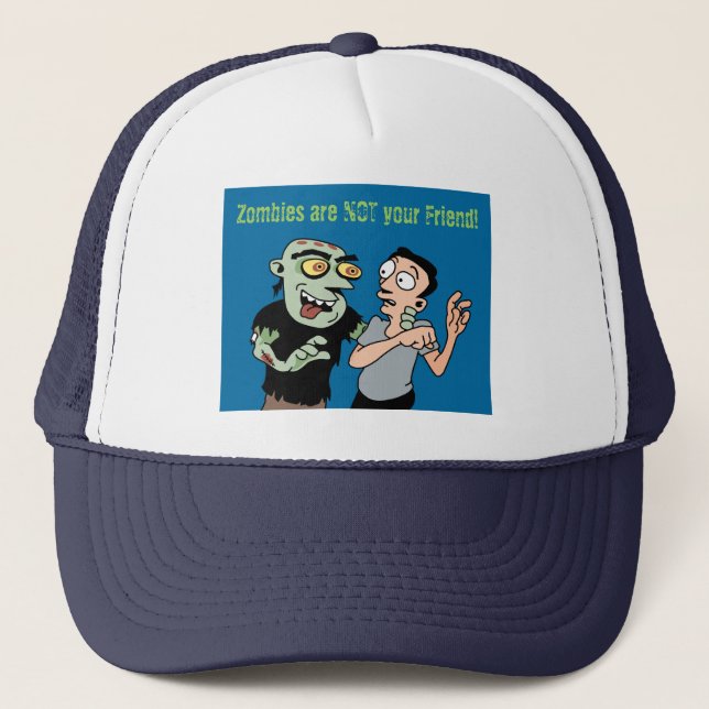 Zombie Advice Truckerkappe (Vorderseite)