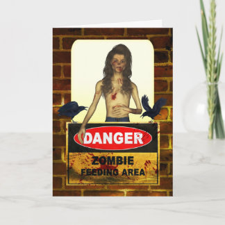 Zombie-alles- Gute zum Geburtstagkarte Karte