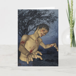 Zombie-alles- Gute zum Geburtstagkarte Karte