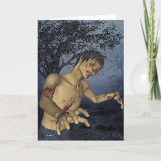 Zombie-alles- Gute zum Geburtstagkarte Karte