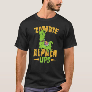 Zombie Alpacalips Llama Alpaka-Flüsterer T-Shirt